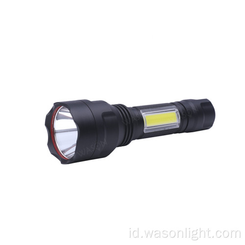 Portabel Lapangan Luar Ruang Genggam Taktis Handheld High Power LED LED Rechargeable Light Price Kit Kit Torch
